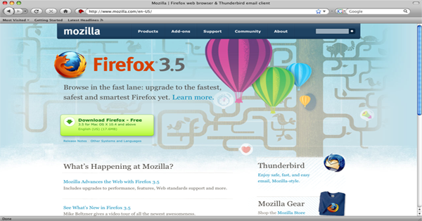 installing firefox on mac