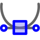 Symmetric node icon