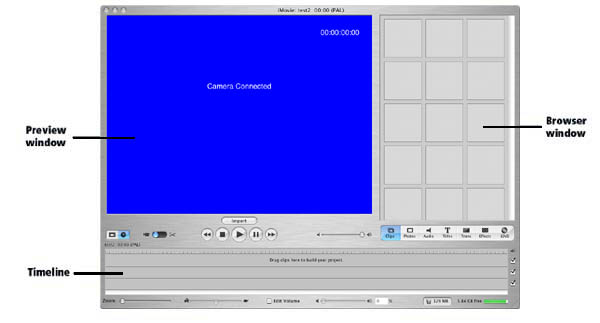 Screenshot from another video editing software.